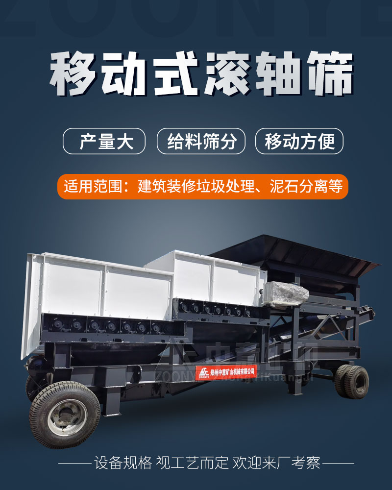 Mobile roller screen