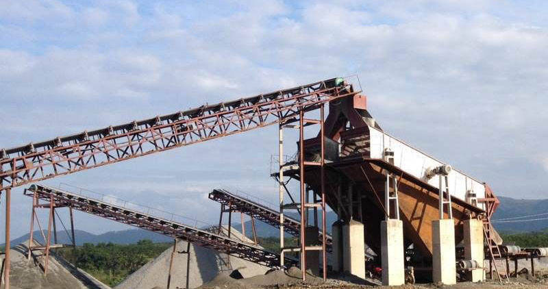 Guangdong 200 tons per hour river pebble sand production line