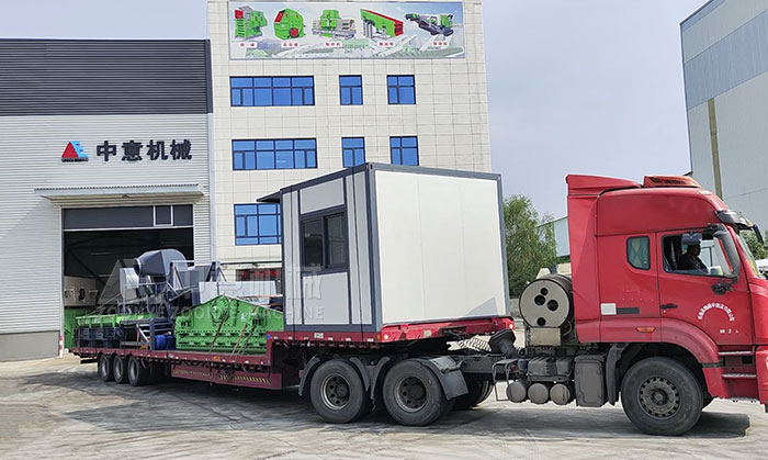 Zhongyi Machinery Decoration Waste Treatment Sets Off To Qingdao: Helping Solid Waste Treatment To A