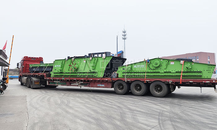 Shipping! Decoration Waste Sorting Equipment Is Sent To Shandong In Two Batches To Promote Resource 