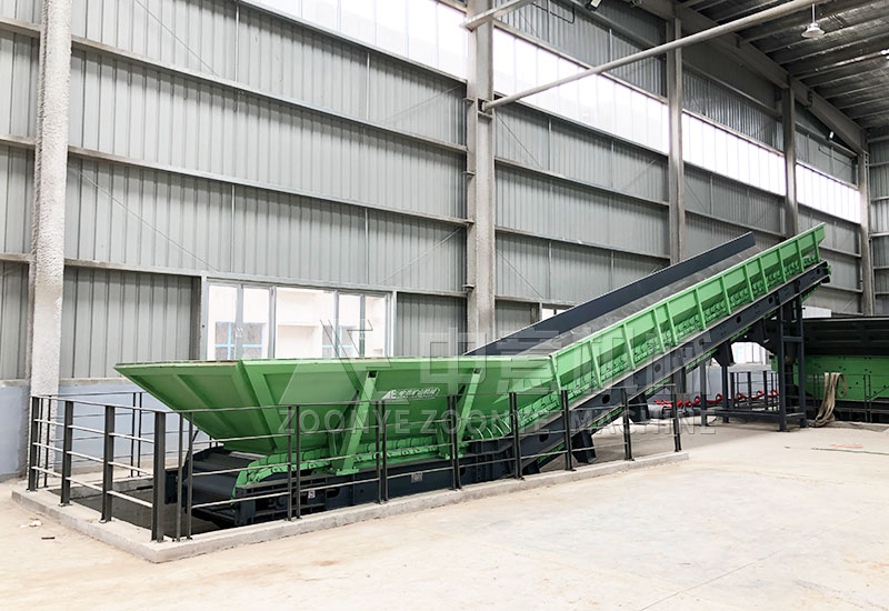 Plate chain feeder