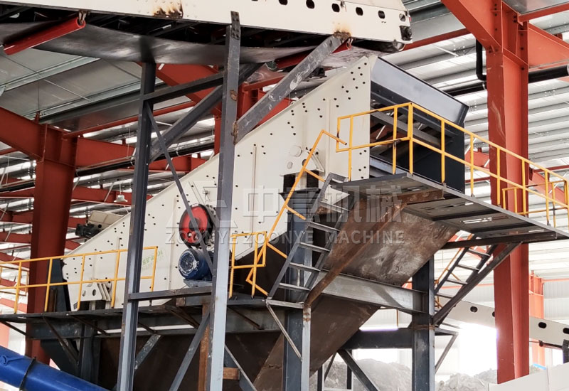 Vibrating screen equipment