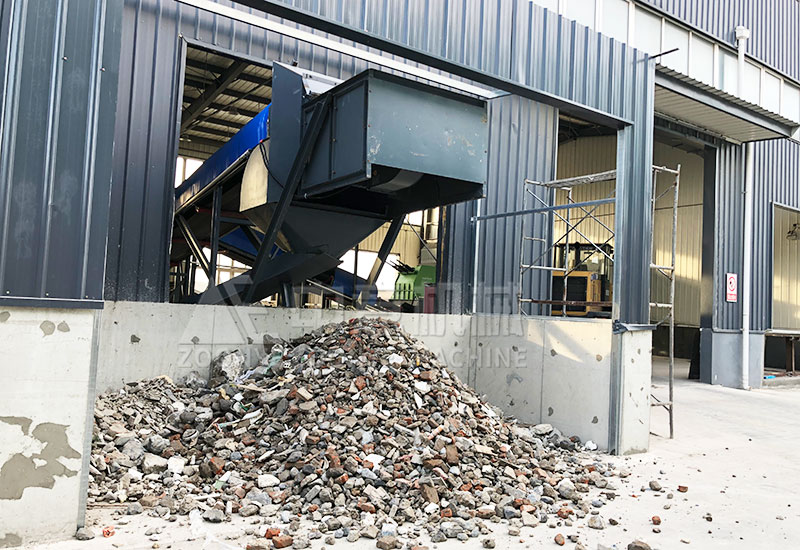 Sorted recycled aggregate