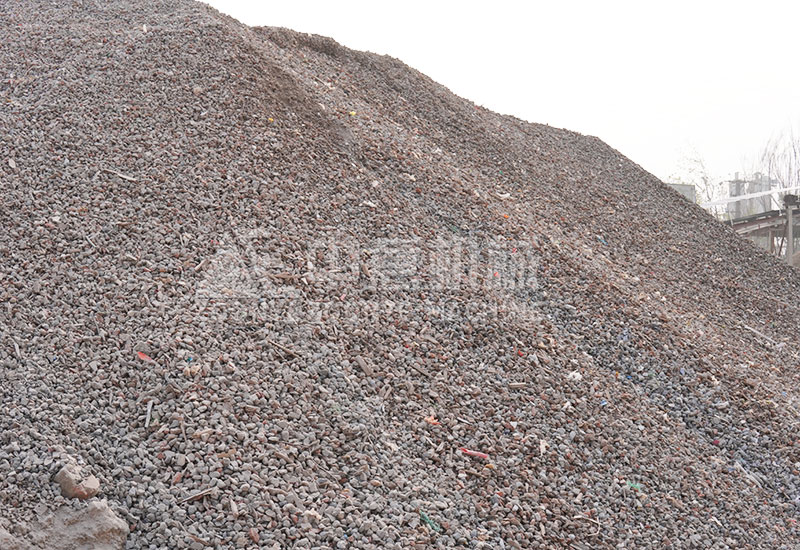 Sorted recycled aggregate